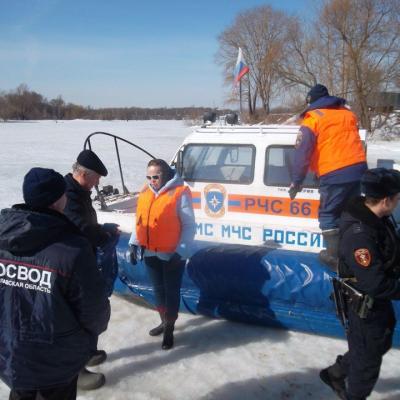ВОСВОД Ярославль: Запрет выхода на лед: профилактические рейды
